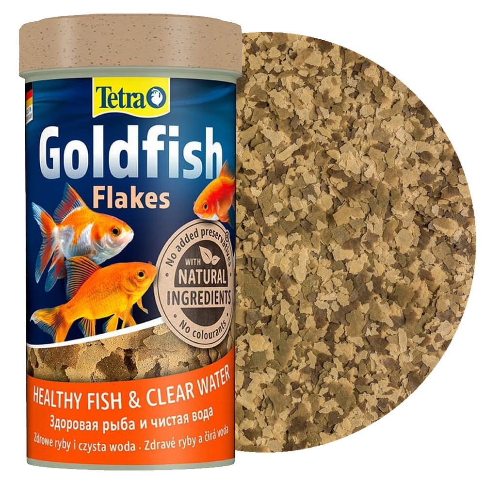 Tetra Goldfish Flakes 100ml Pokarm dla złotych rybek płatki.jpg